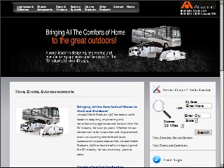 Web site www.atwoodmobile.com, Atwood Mobile Products